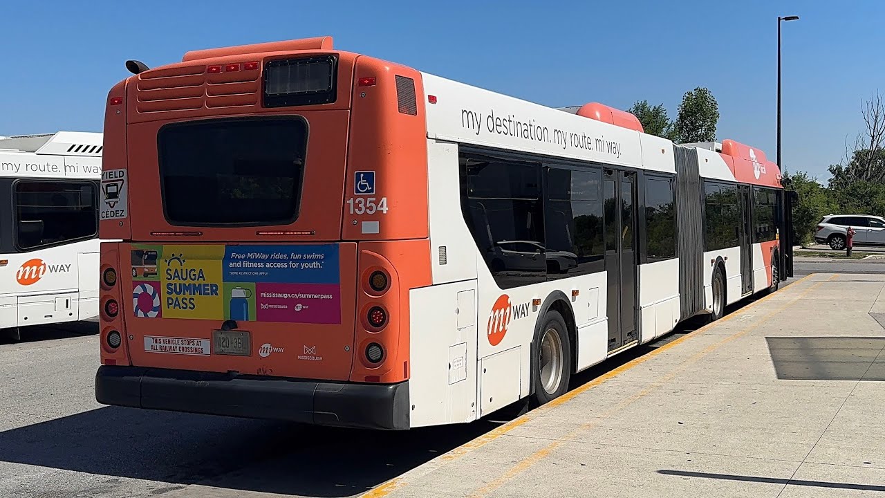 [4K] MiWay - Bus Engine Startup (New Flyer XD60 1354)