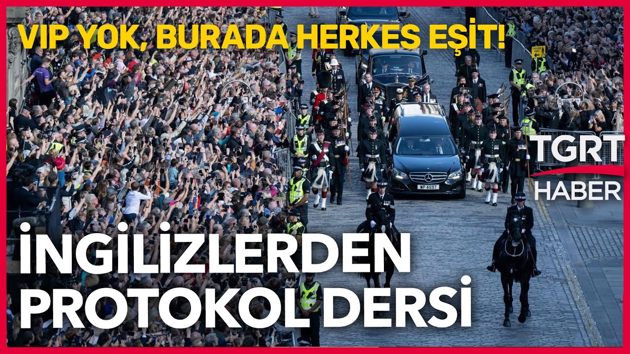 Kraliçe II. Elizabeth’in Cenazesi İçin Ders Gibi Protokol! - Ekrem Açıkel ile TGRT Ana Haber