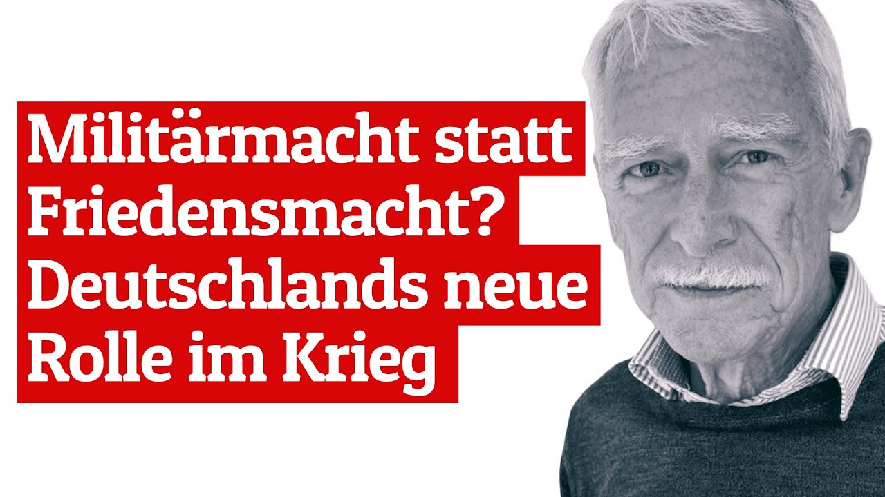 Wer treibt Deutschland zur Aufrüstung? | Jens van Scherpenberg & Markus J. Karsten