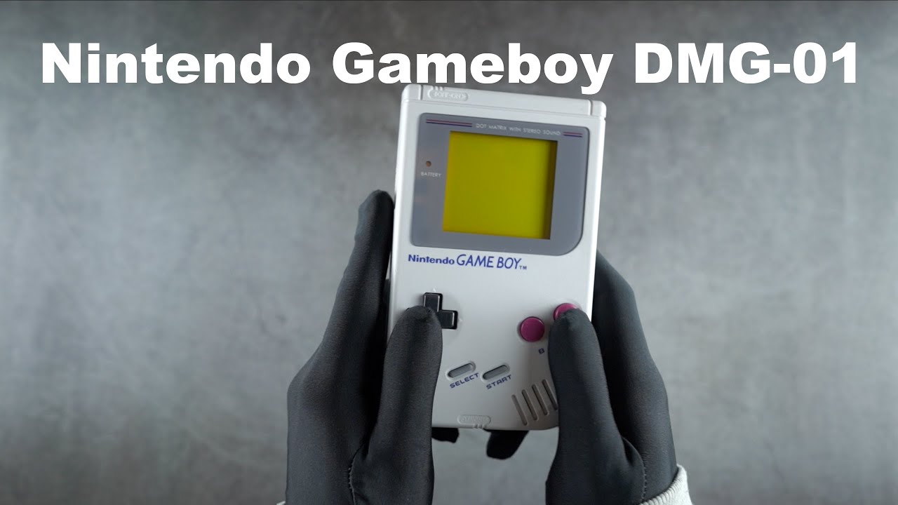 Unboxing Nintendo Gameboy DMG-01 | ASMR
