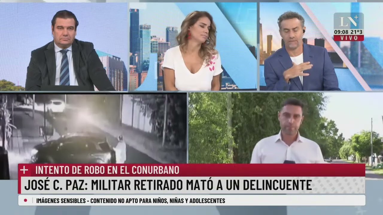 Inseguridad en José C. Paz: se defendió de un robo a los tiros y mató al delincuente