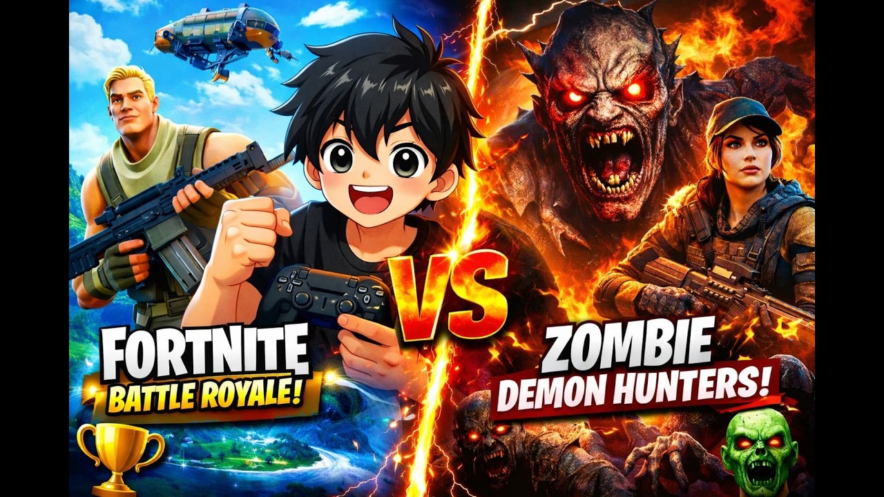 Partie Battle Royal et Zombie