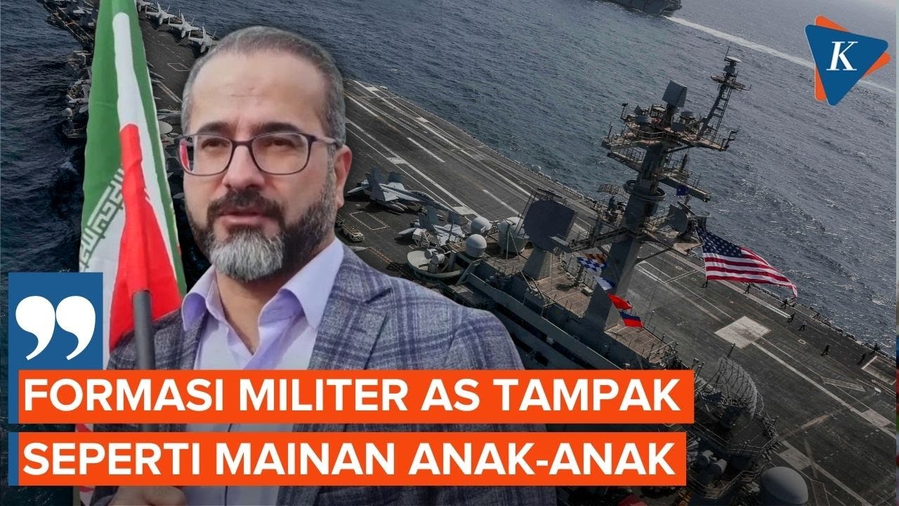 Warga Iran Sindir Formasi Militer AS Seperti Mainan Anak-anak