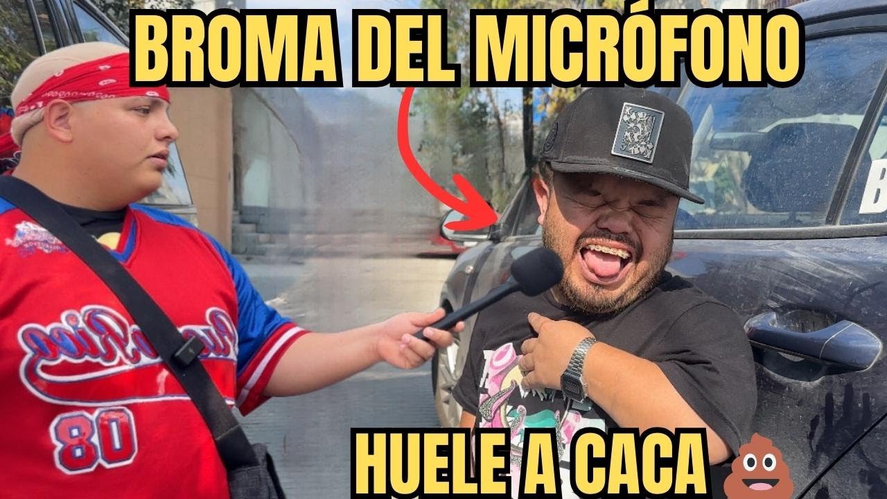 ENTREVISTAS CON EL MICROFONO MAS APESTOSO DEL MUNDO (BROMA)