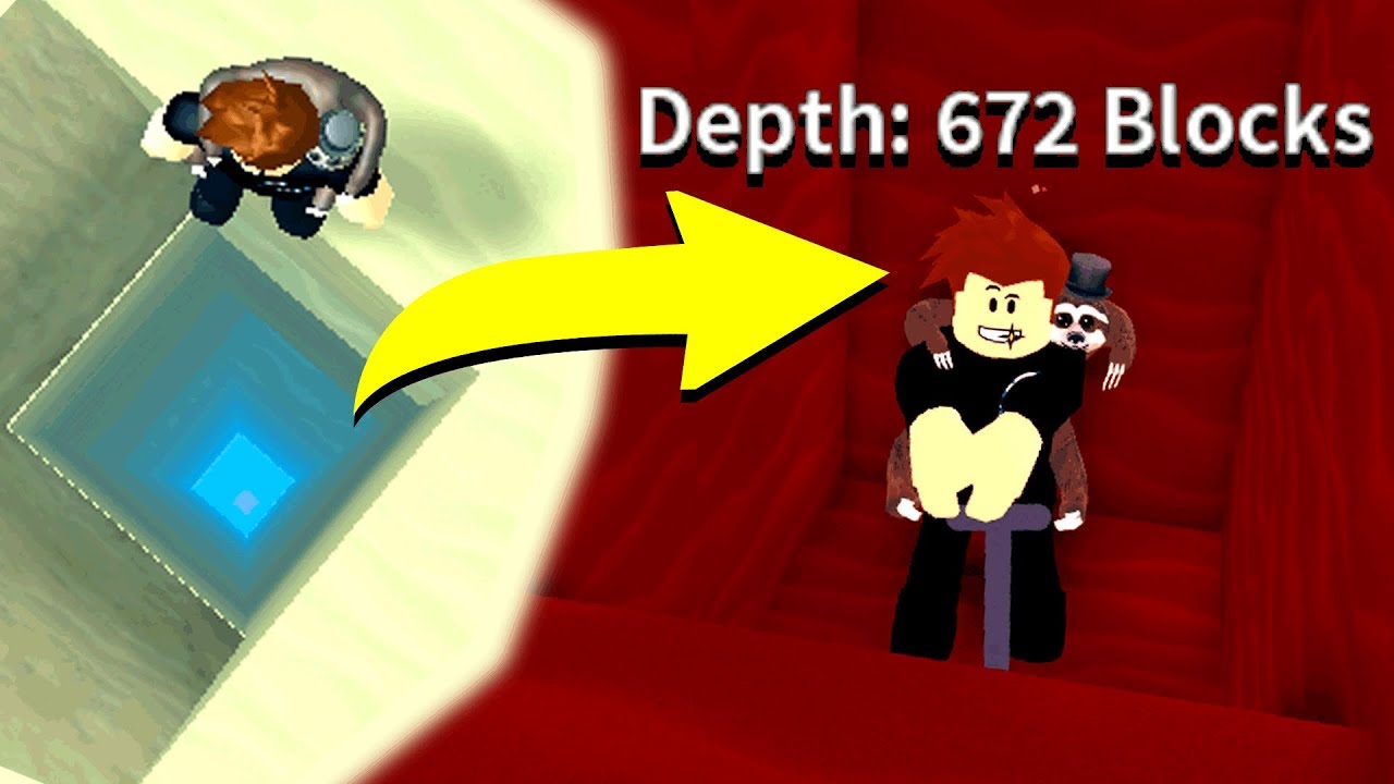 ROBLOX TREASURE HUNT SIMULATOR *DIGGING TO UNDERWORLD*