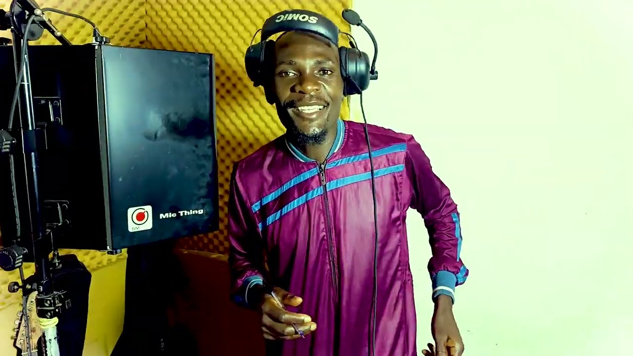 Ekyambalo studio session by prince k music 
