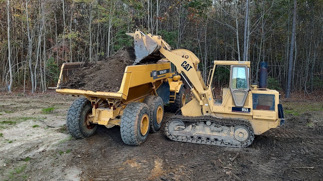 Testing The Dump Truck And Loaders Out