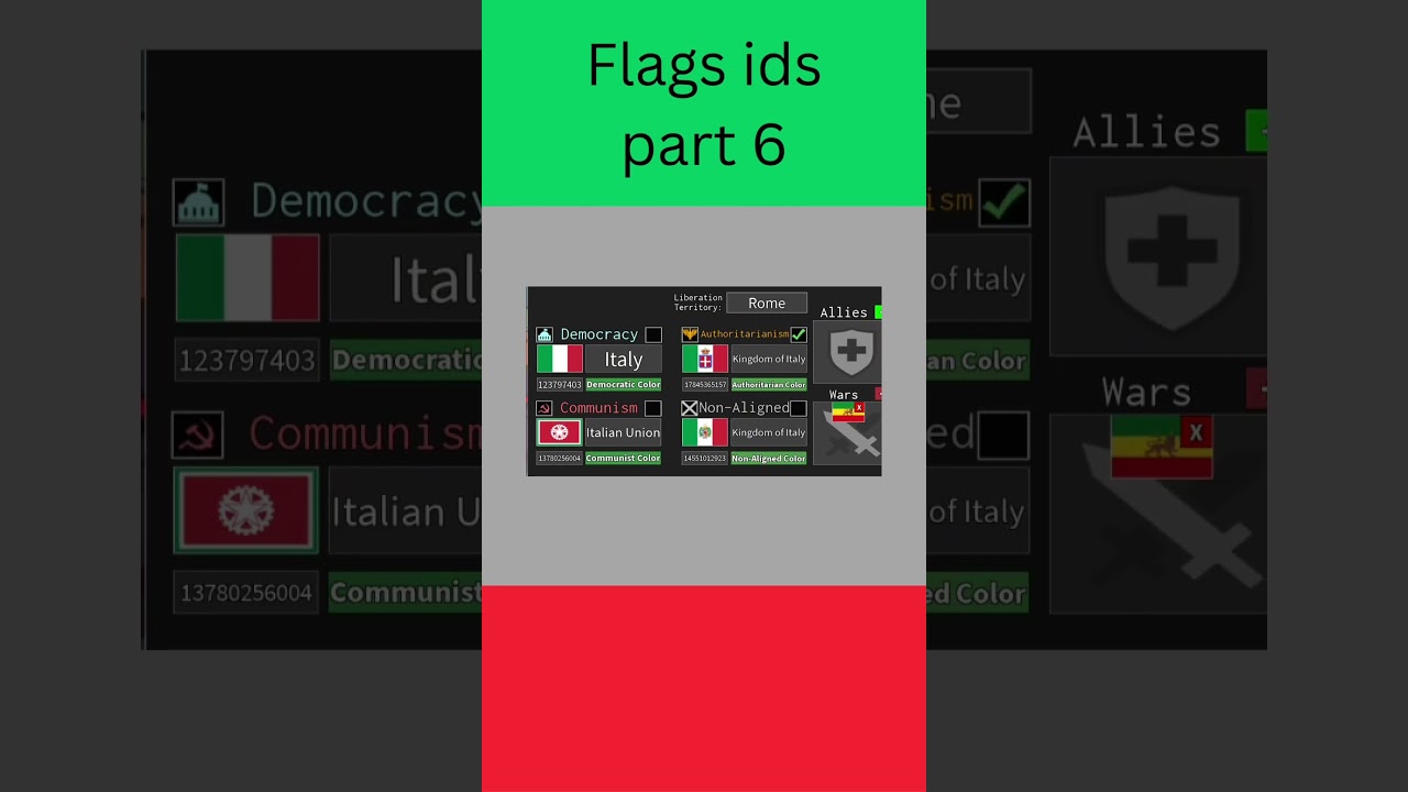 #ironassault #ww1 #ww2 #roblox Iron assault Flags ids (flag set)