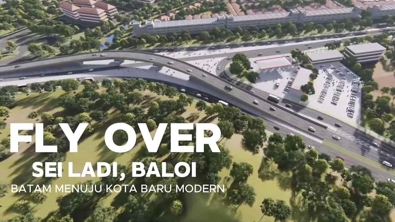 [4K] FLY OVER SEI LADI BATAM, SALAH SATU PROYEK MENUJU KOTA BARU MODERN
