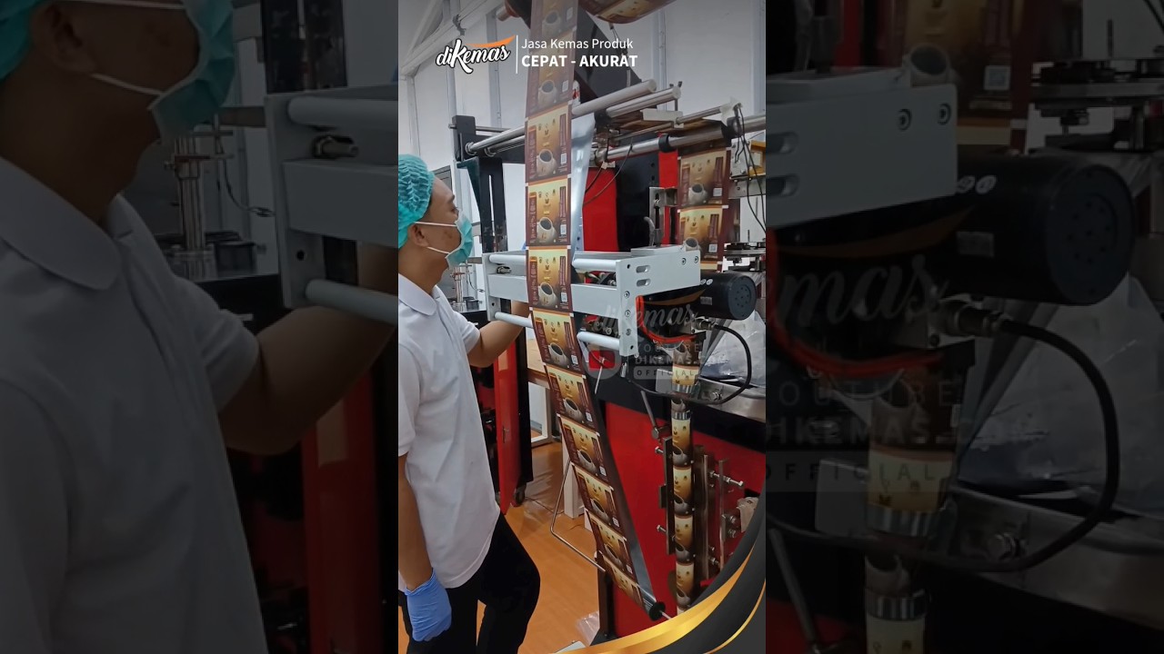 Jasa Kemas Produk Kopi Sachet, Lebih Hemat, Hasil Akurat