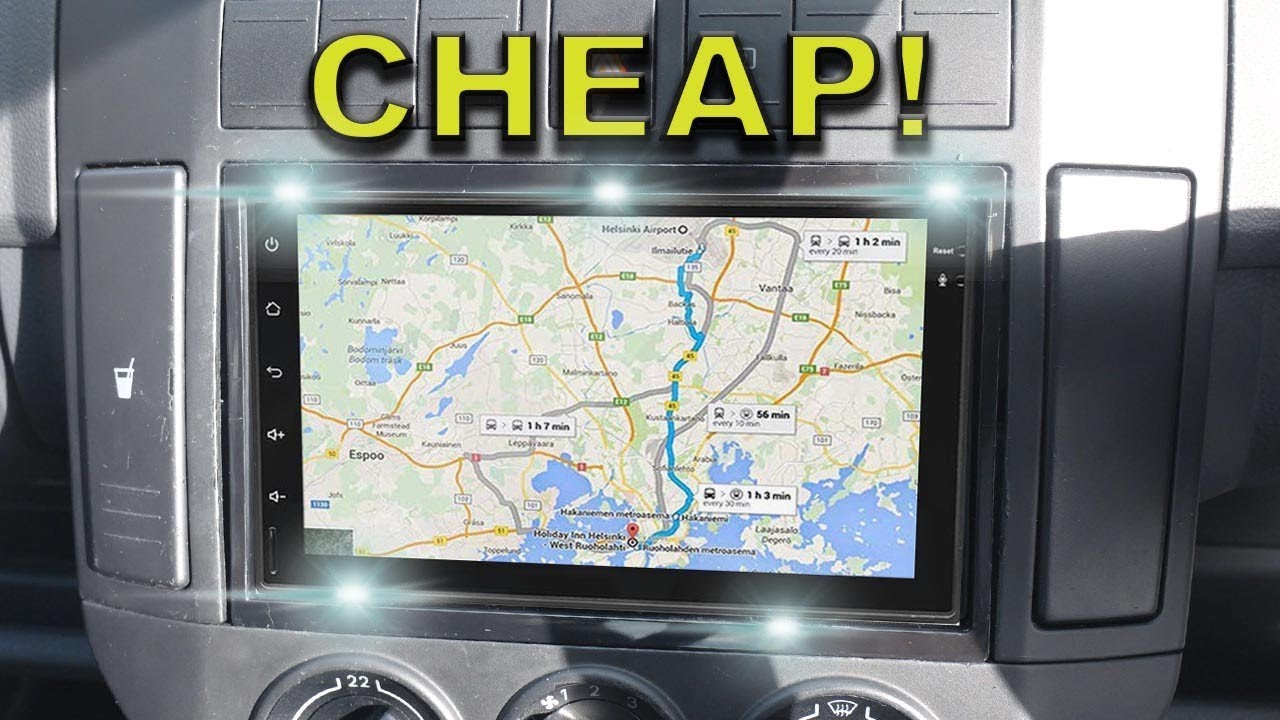 Обновление VW POLO STEREO - Podofo HD Car Double DIN Stereo!