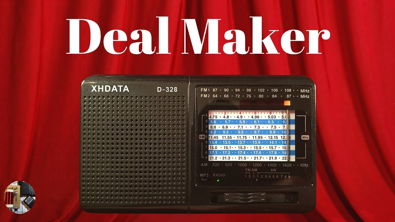 XHDATA D-328 AM FM Shortwave MP3 Radio Unboxing & Review