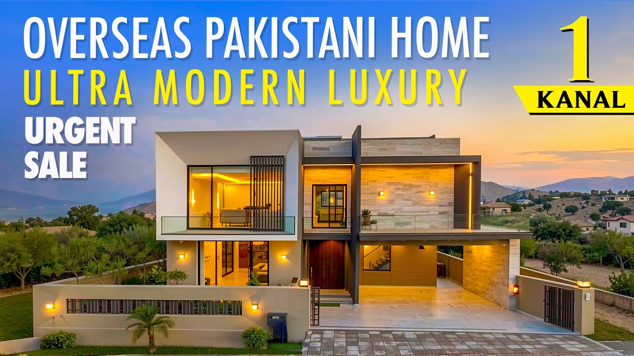1 Kanal Ultra Modern House for Sale in DHA Phase 4 Islamabad | Overseas Pakistani Home Tour 2026