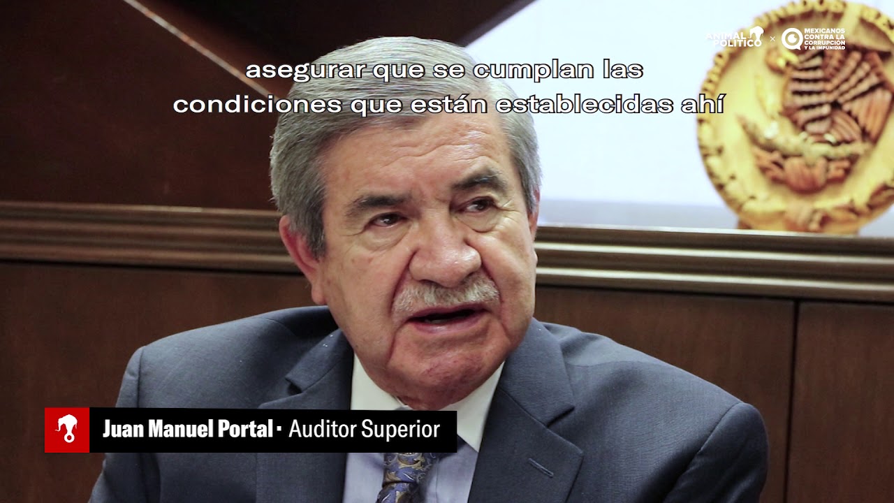 El Auditor Superior de la Federación habla de #LaEstafaMaestra