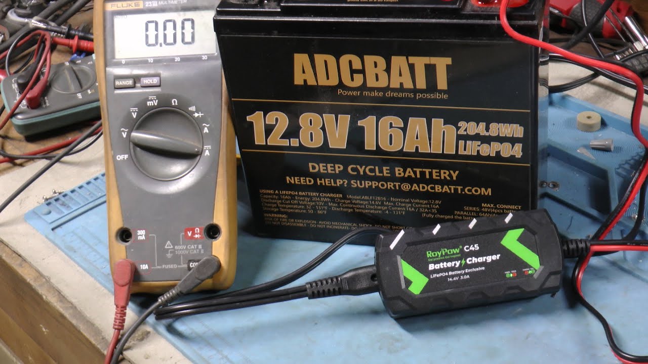 RoyPow C45 LiFePO4 Charger