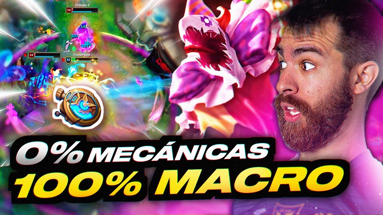 😥 ¿SE PUEDE GANAR SIN MECÁNICAS? DEMOSTRANDO la VERDAD del LOL | Pochipoom