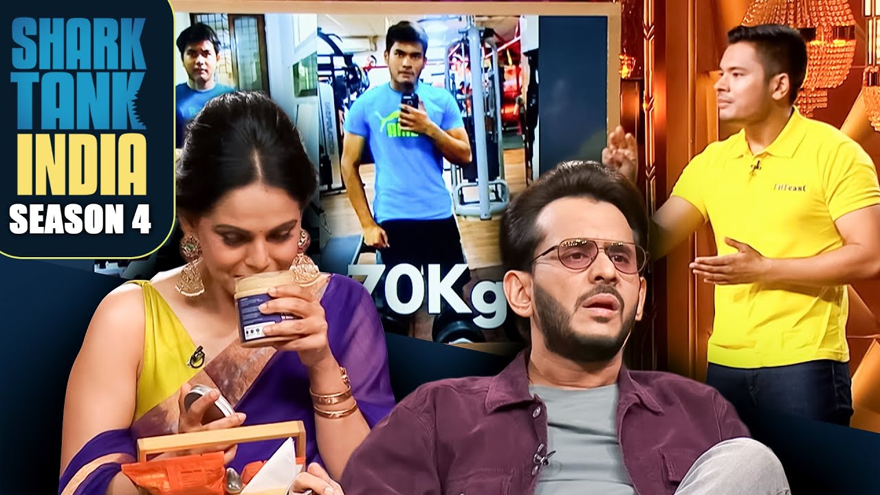 Namita ने हाथ में peanut butter box की smell ली | Shark Tank India S4 | Male Entrepreneurs