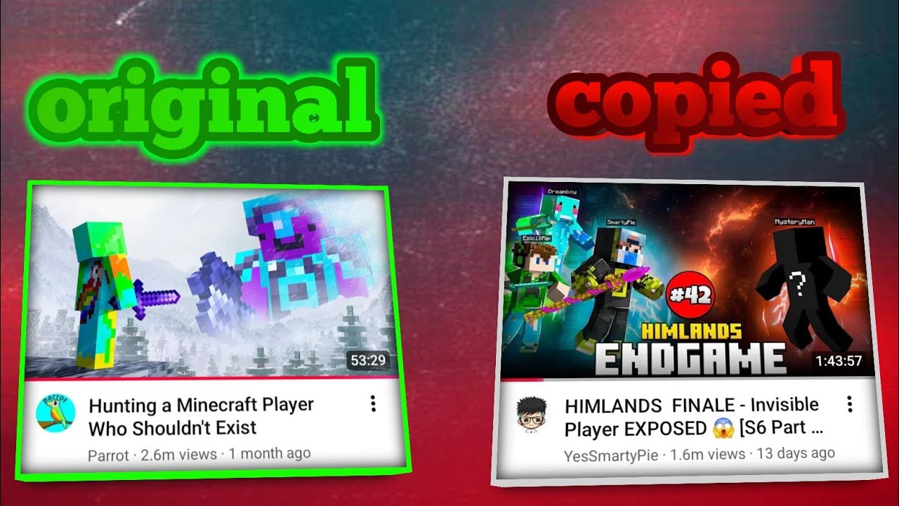 YesSmartyPie Himlands is COPIED From Unstable SMP?