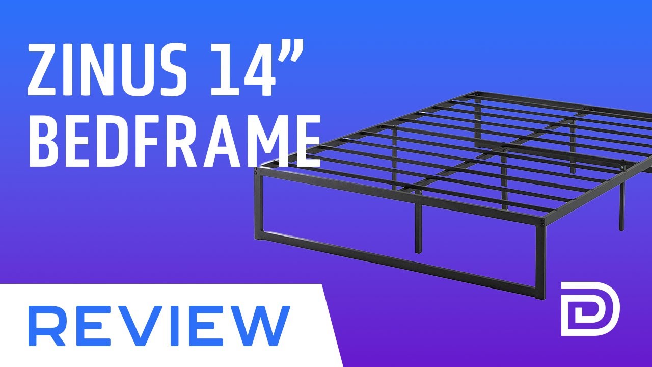 Zinus Abel 14 Inch Metal Platform Bed Frame Assembly & Review
