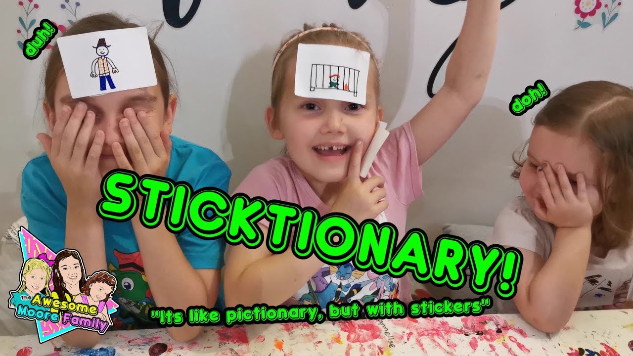 Sticktionary - Its like Pictionary BUT WITH STICKERS