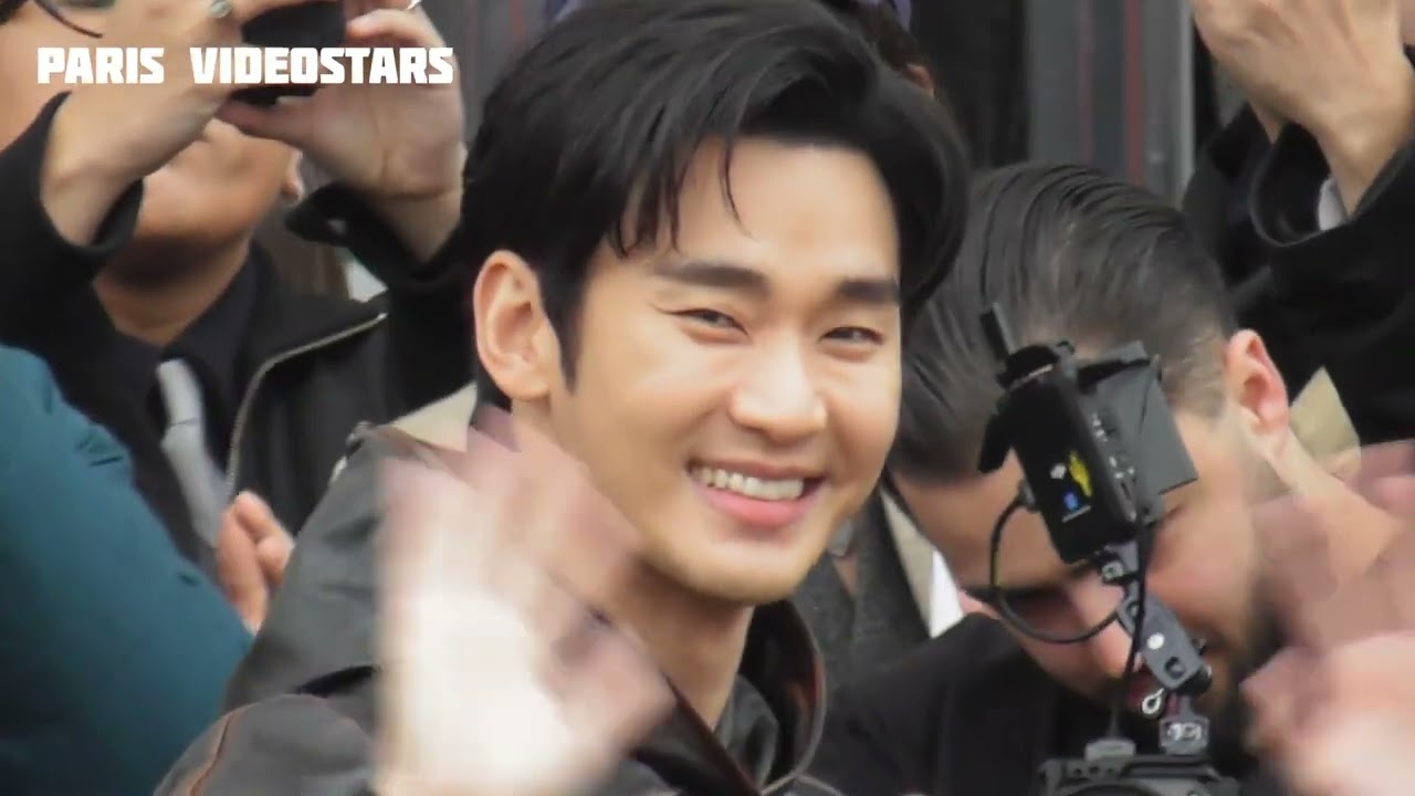 Kim Soo-hyun 김수현 arrival @ show Prada 19 january 2025 Milan Fashion Week