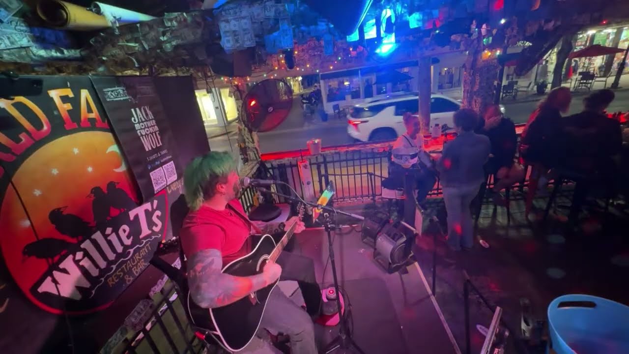 Jack wolf @WillieT's 2/25/26 #Keywest #livemusic #Requestmusic