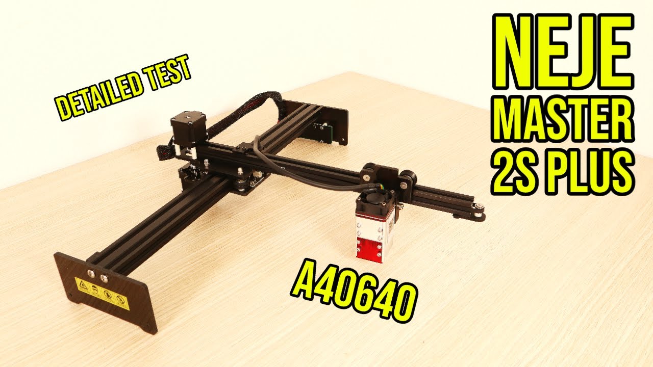 Is NEJE MASTER 2S PLUS 40W A40640 the Best Machine for Your Needs? Watch This Laser Engraver Review!