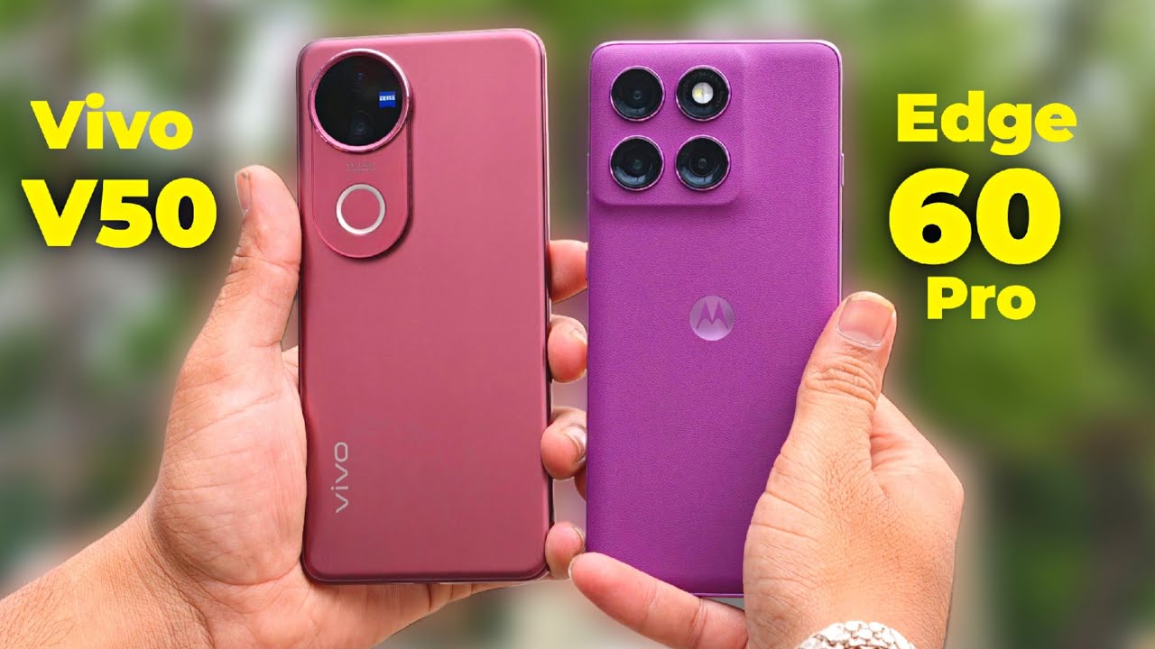 Vivo V50 vs Motorola Edge 60 Pro Camera Comparison