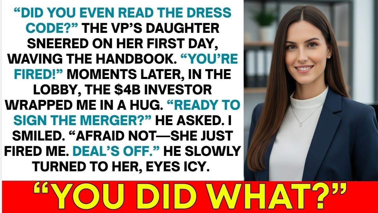 CEO's Daughter Fired Me on Day 1 - I Was About to Sign a $4 Billion Deal