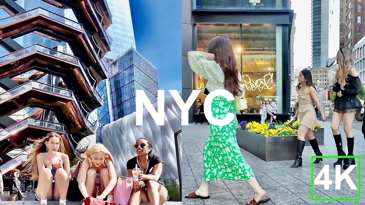Hudson Yards & Koreatown NYC Walk Tour | Travelers Women & Electric Atmosphere  ( May 2025 )