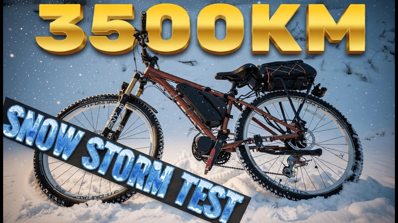 Tongsheng TSDZ8 Honest Review After 3500 km Snow Riding