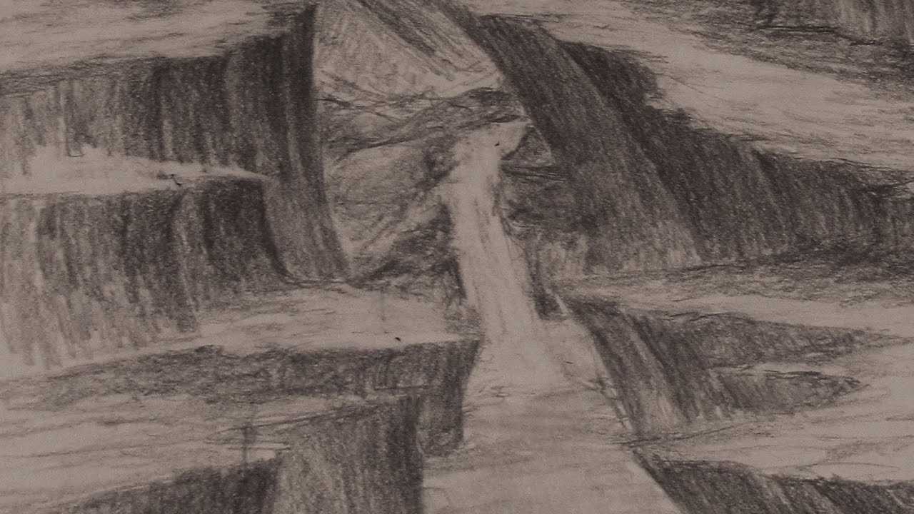 How to Draw Cliffs W/ Commentary