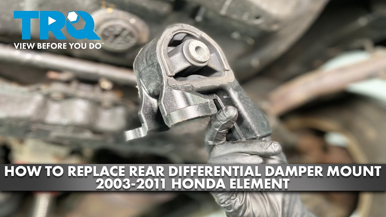 How to Replace Rear Differential Damper Mount 2003-2011 Honda Element