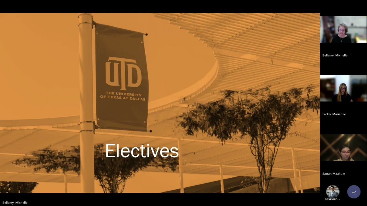 MS ITM Connect with Program Director from 9/25/25