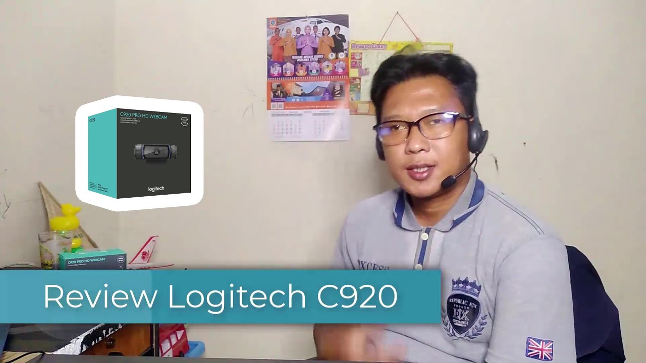 Review Logitech C920 Pro Webcam Kamera untuk Recording Streaming Video Online Kelas Online