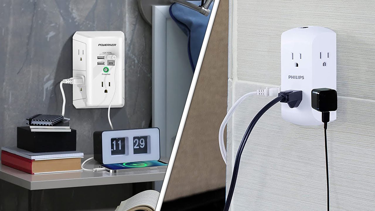Safely Power All Your Devices with These Multi Outlets