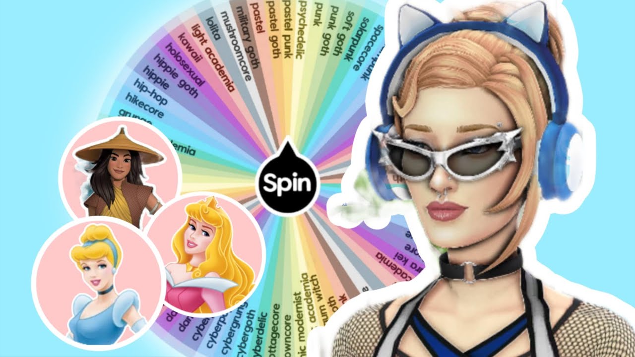 Making DISNEY PRINCESSES in RANDOM AESTHETICS in The Sims 4