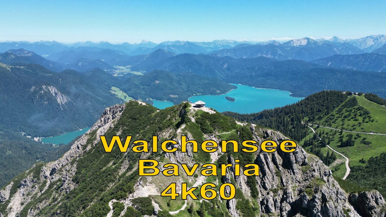 Walchensee in Bayern (Walchensee in Bavaria, Germany)