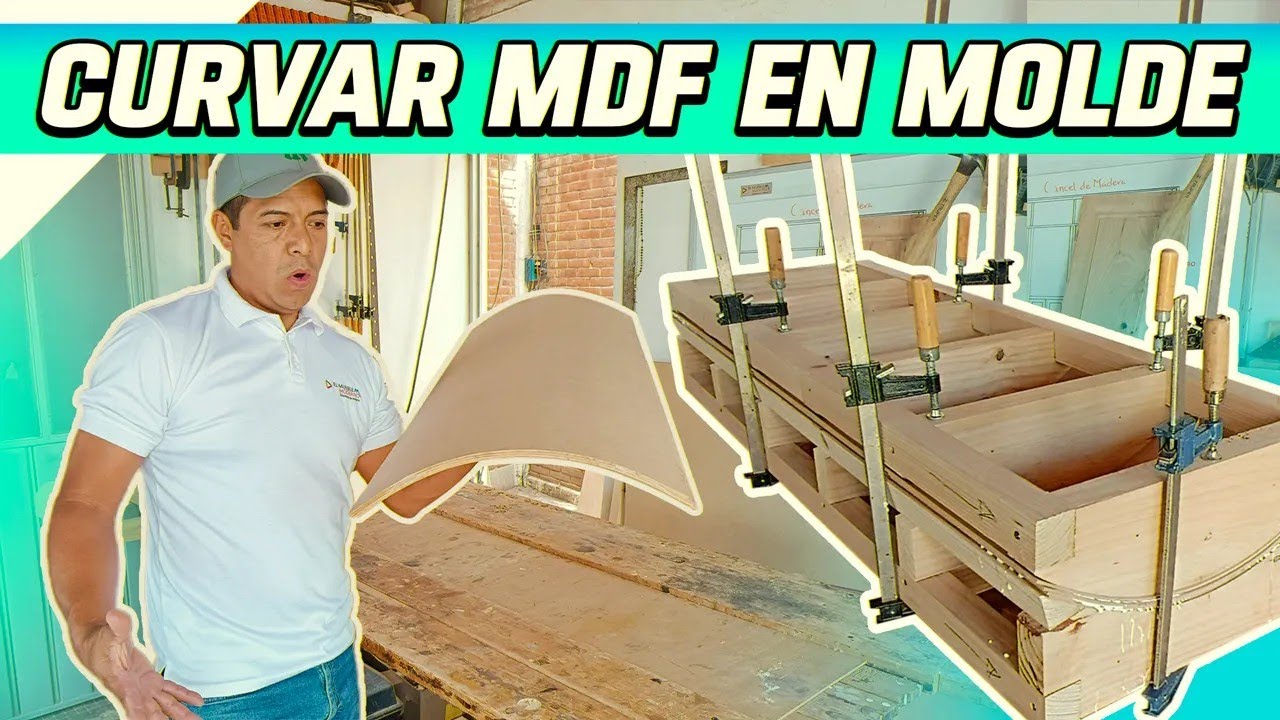 ¡Increíble técnica! Dobla MDF con molde y contra molde para construir un ataúd único