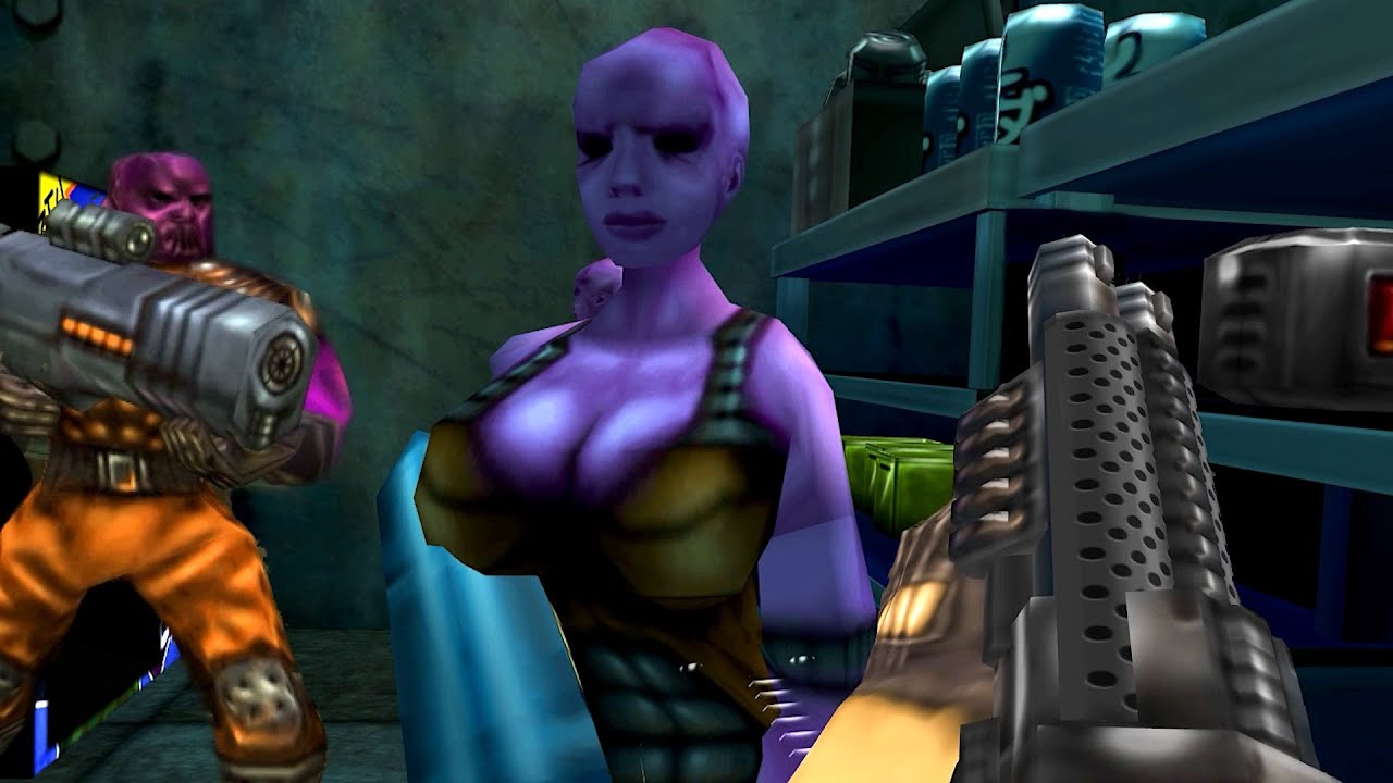 Zortch - A QUAKE Inspired Sci-Fi FPS with Aliens That Have Very Large….Guns! (Early Beta)