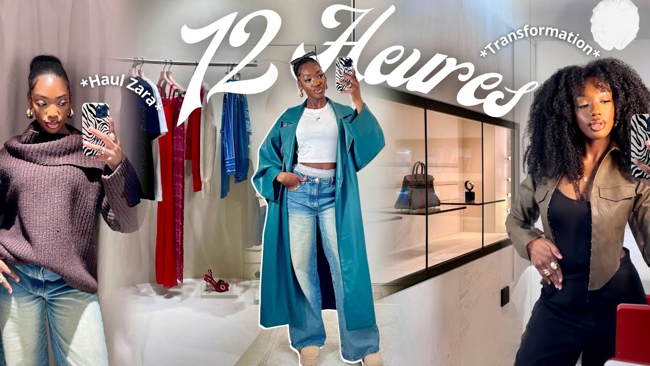 72 HEURES POUR CHANGER MA VIE(Transformation physique, Haul Zara , alimentation , objectifs…)