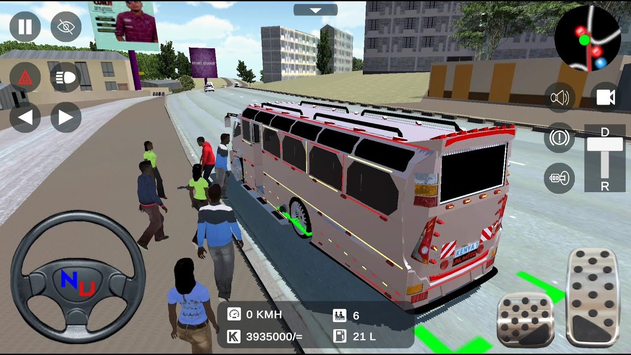 Kenya Culture 🚍 Nganya Unlimited Rongai [MATATU] # Android Gameplay