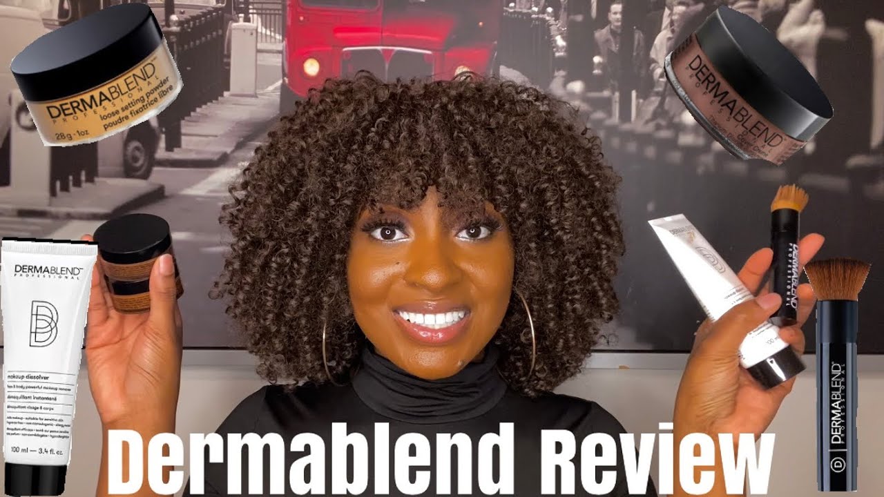 DERMABLEND FULL COVERAGE MAKEUP PRODUCTS REVIEW!!