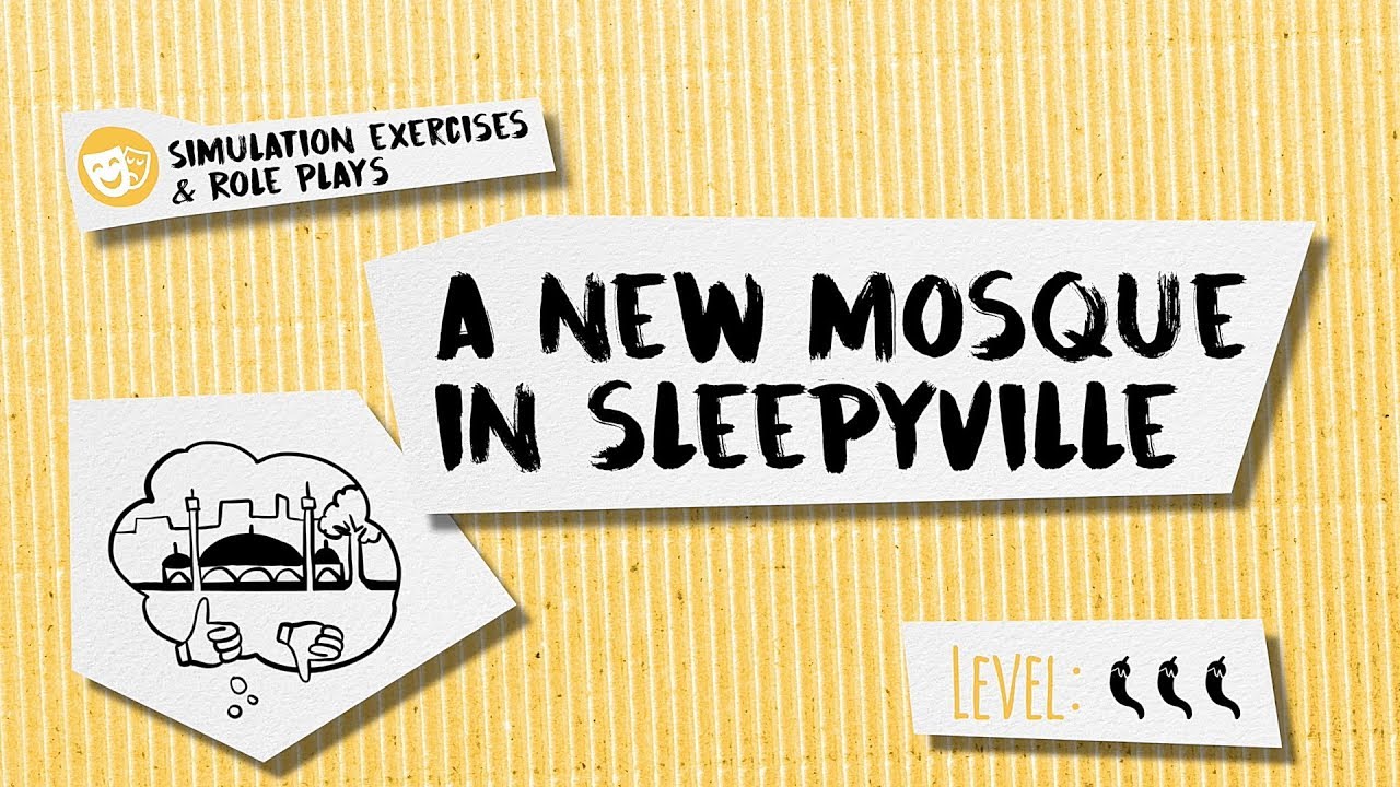Roleplay on Online Hate Speech and Democracy - A New Mosque in Sleepyville
