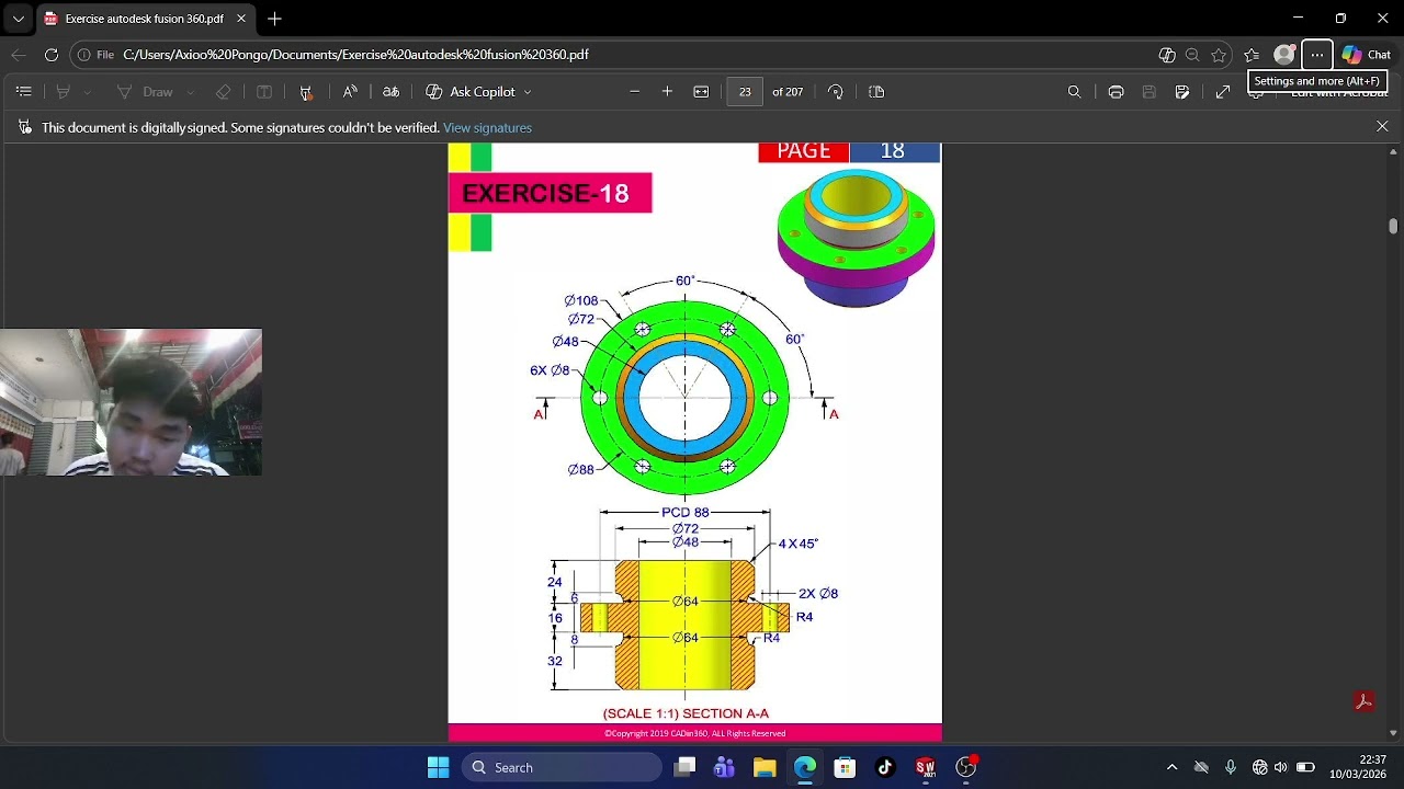 Solidworks Exercise 18