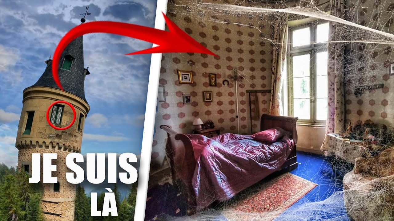Urbex / UN MAGNIFIQUE CHÂTEAU ABANDONNÉ AVEC TOUS SES EFFETS PERSONNELS