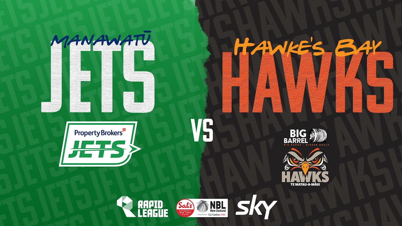 Manawatū Jets v Hawke&rsquo;s Bay Hawks | Full Basketball Game&nbsp;| @SalsNBL 2026