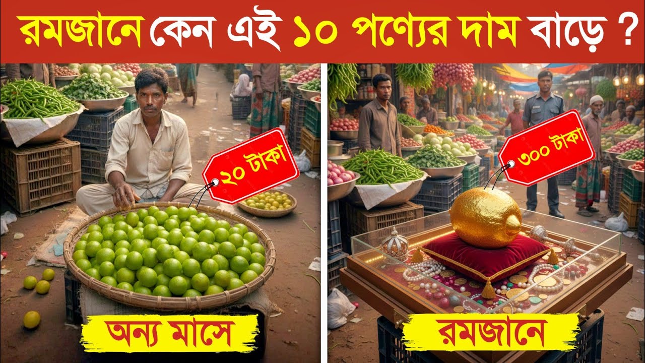 রমজান মাসে লেবুর দাম সোনার চেয়েও বেশি..! 😱 || Famous iftar in Bangladesh || Digital Rojadar