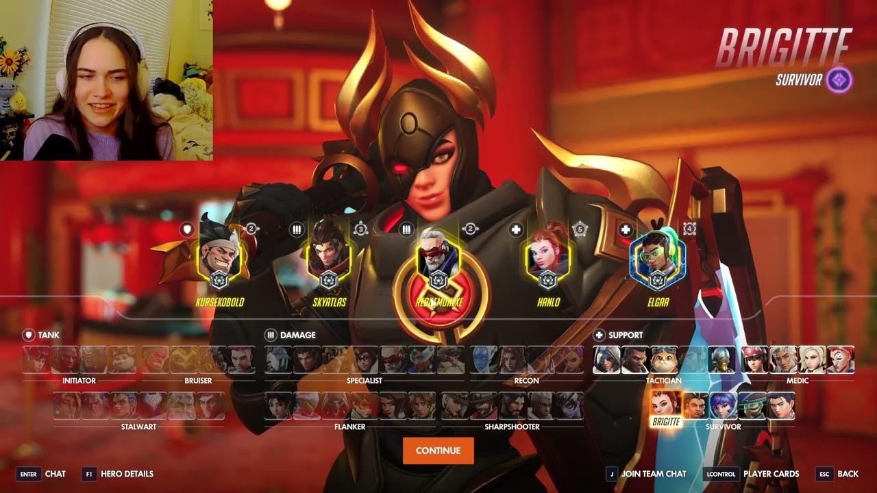might be a short stream but here we are (Overwatch)