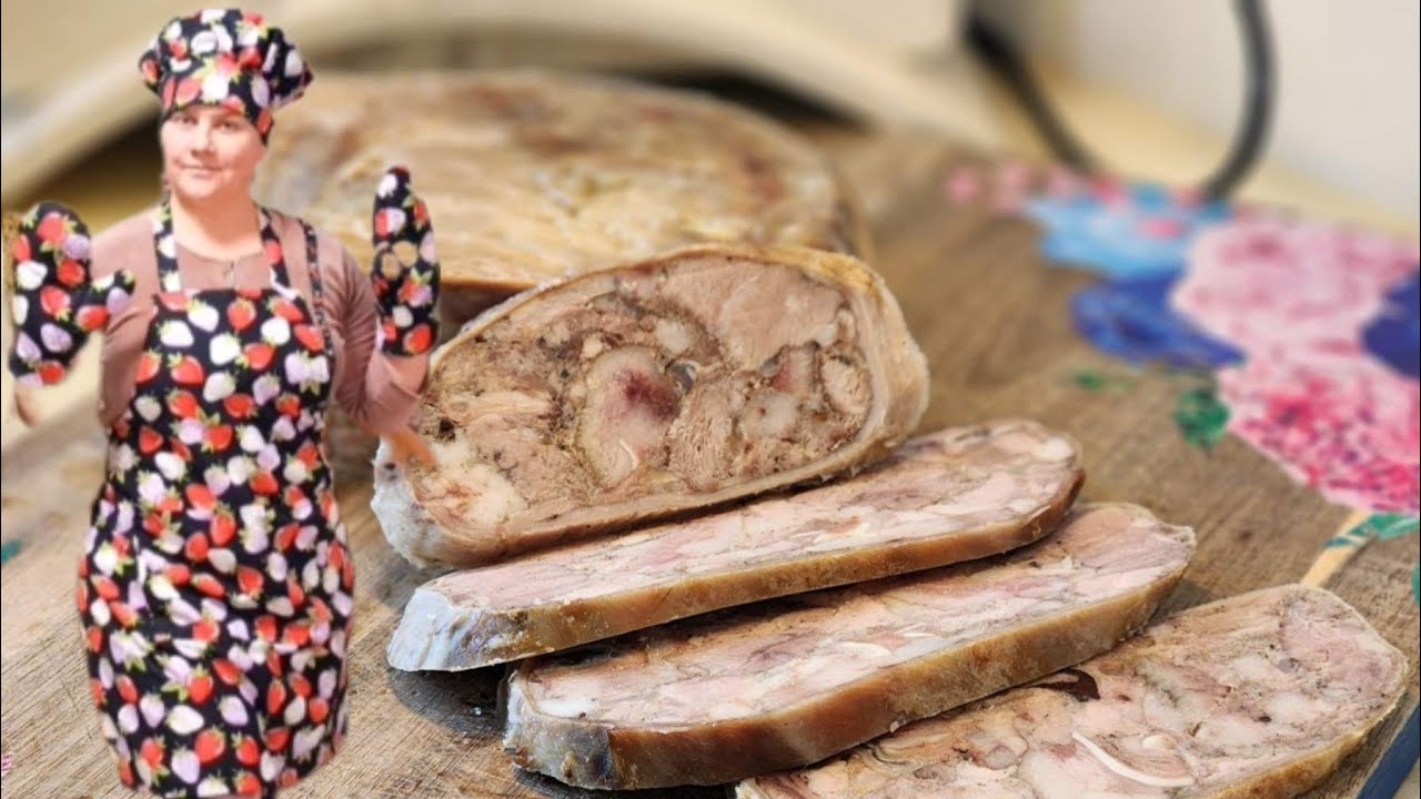 САЛЬТИСОН ИЗ  СВИНОЙ ГОЛОВЫ!!!